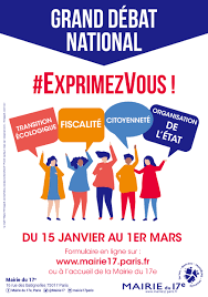 Grand débat National en présence de Mr Philippe Huppé le 11 février à 18h00 salle Léo Ferret à Bédarieux